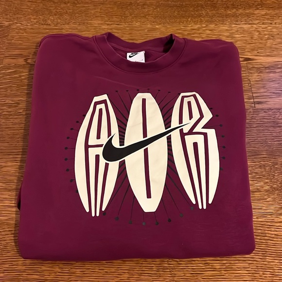 NIKE CREWNECK SWEATSHIRT MENS MEDIUM - Picture 1 of 3